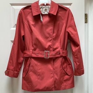 Gallery Double-Breasted Trench Coat / Jacket, Medium Petite